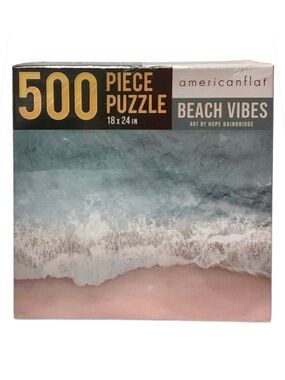 Americanflat Beach Vibes 500 pc. Jigsaw Puzzle (NWT)